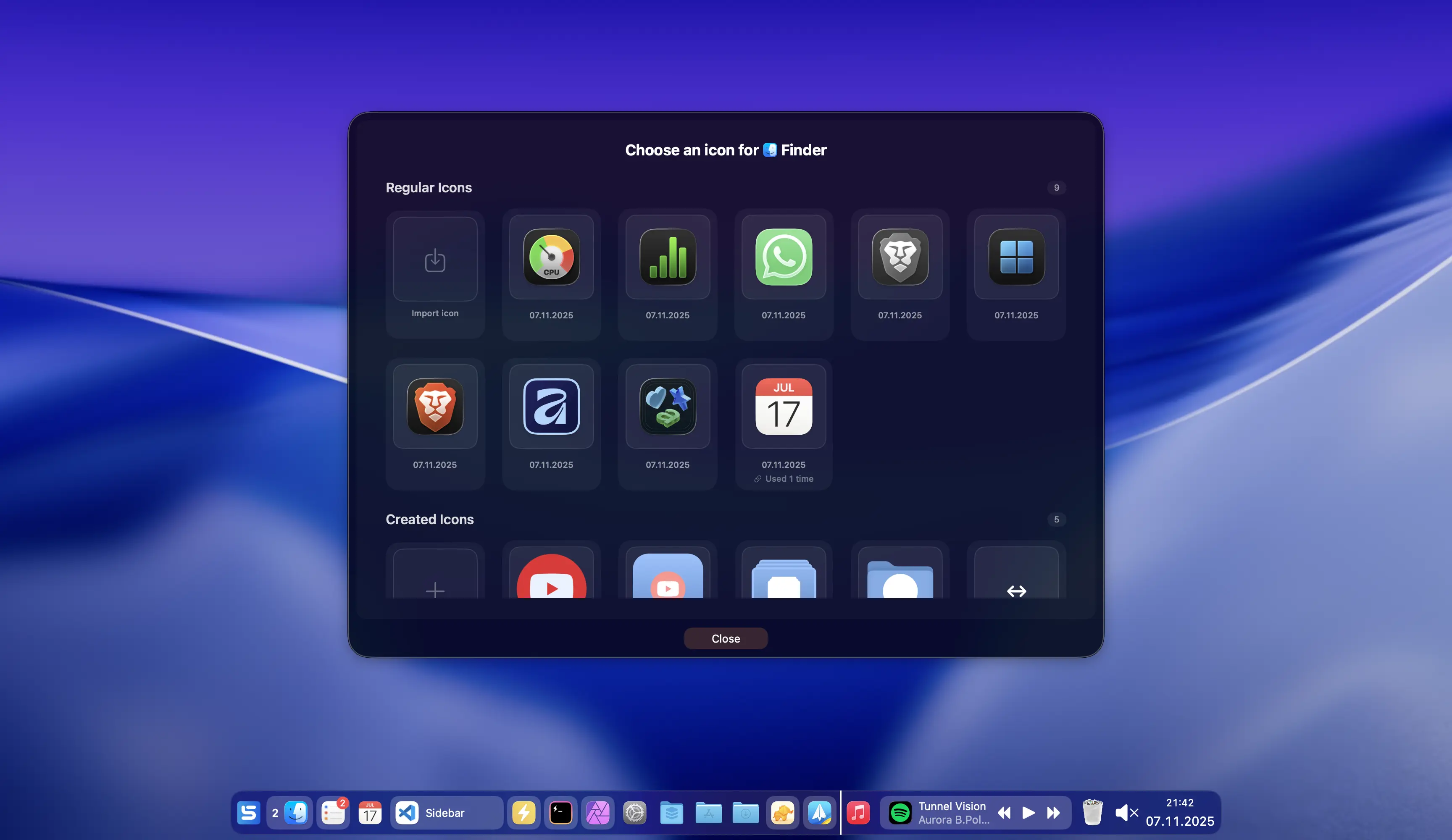 Icon designer