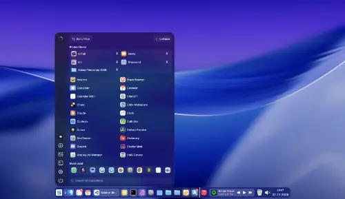 Start menu